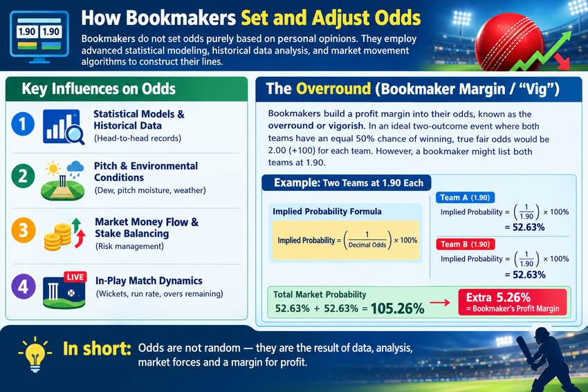 Cricket Betting Odds Explained