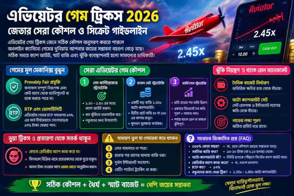 এভিয়েটর গেম ট্রিকস