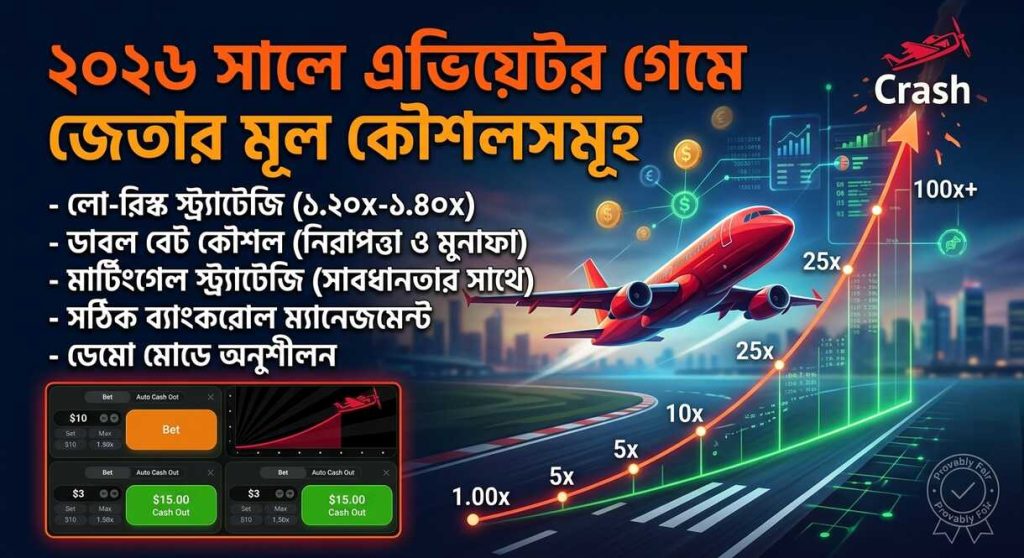 এভিয়েটর গেমে জেতার কৌশল