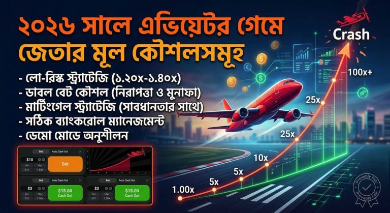 এভিয়েটর গেমে জেতার কৌশল