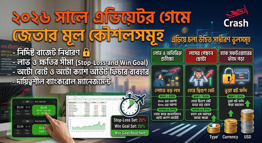 এভিয়েটর গেমে জেতার কৌশল 